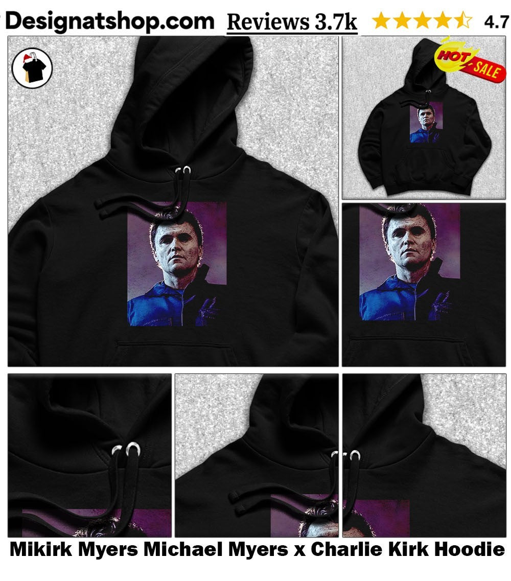 Mikirk Myers Michael Myers x Charlie Kirk shirt