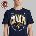 Milwaukee Brewers 2026 MLB 2026 NL Central Division Champions Locker Room T-Shirt
