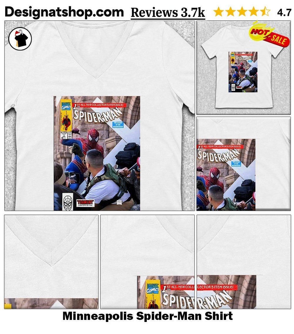 Minneapolis Spider-Man Shirt