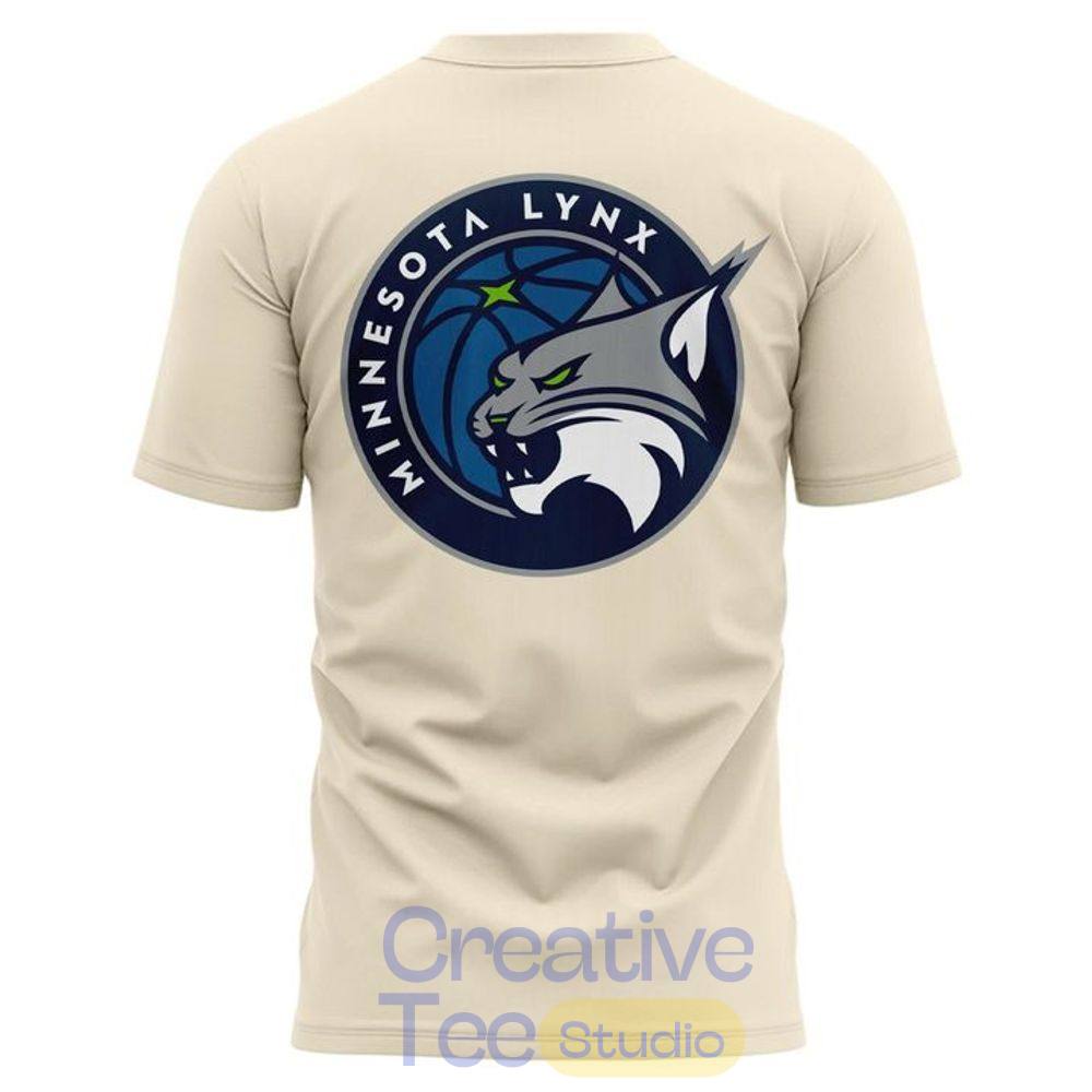 Minnesota Lynx Unisex Cream Olivia Miles Slam T-Shirt