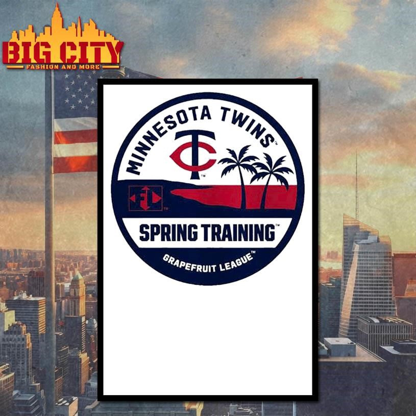 Minnesota Twins Spring Training Cactus League 2026 logo Shirt Unisex