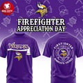 Minnesota Vikings Firefighter Application 2026 Game Night Two Sided Shirt Unisex