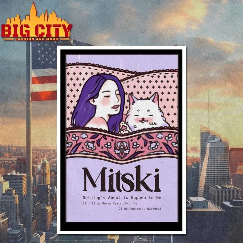 Mitski Mexico City 3-20-3-21-2026 Event Poster 2026 Shirt Unisex
