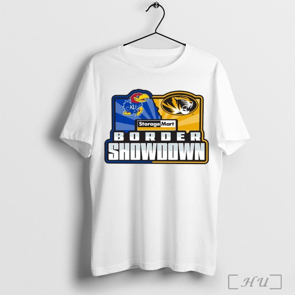 Mizzou Tigers Border Showdown Mu Vs Ku T Shirt Unisex