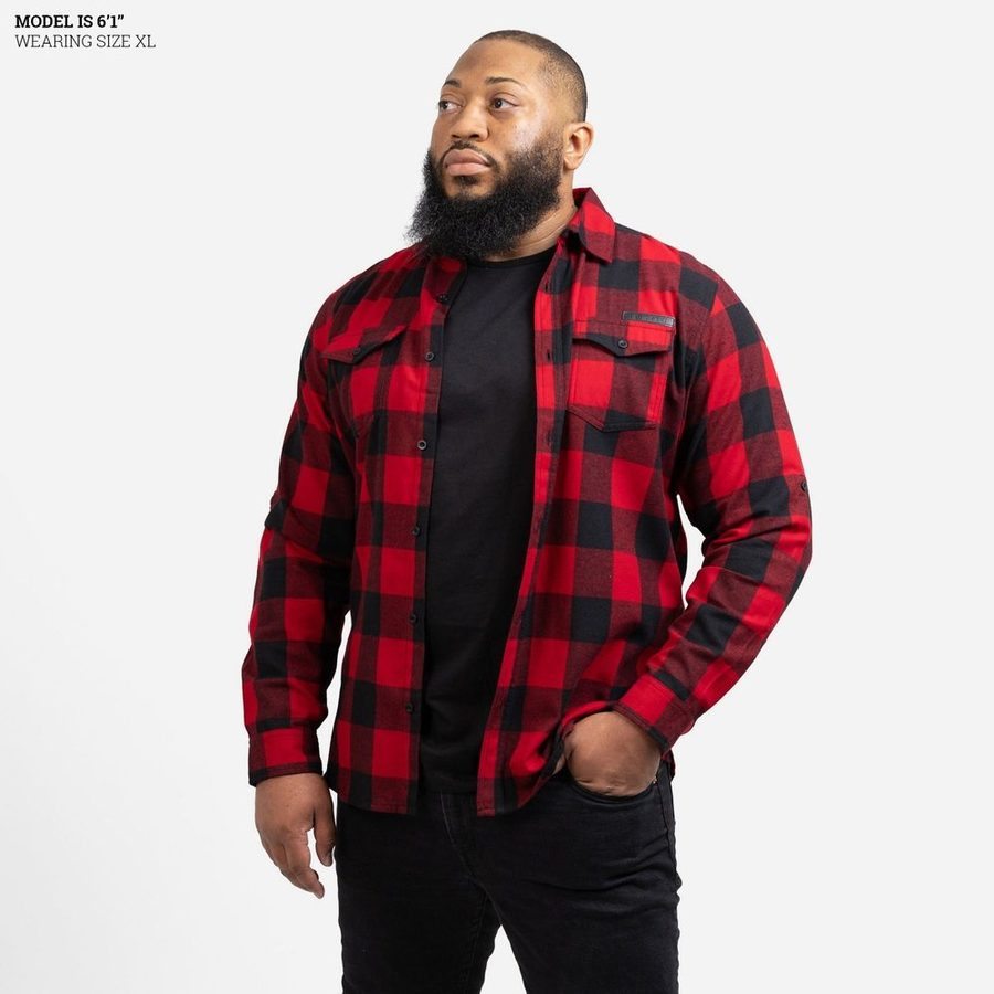 Men's Plaid Flannel - Buffalo