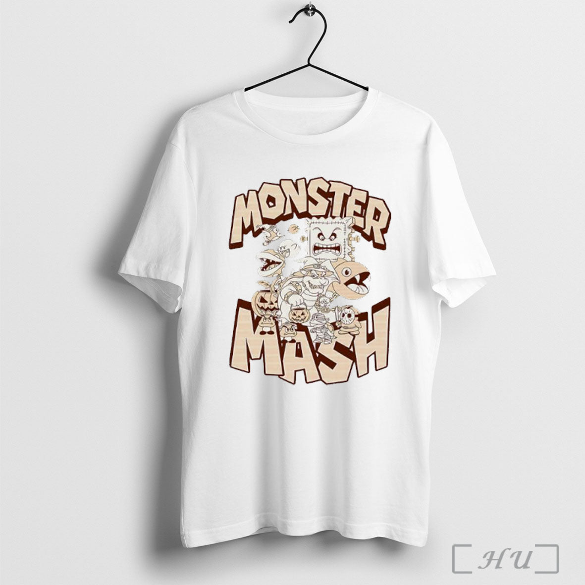 Monster Mash Halloween Style Game Villain T Shirt Unisex