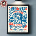 Mumford And Sons Tampa Florida 2026 Event Poster At Benchmark International Arena On August 7 2026 Home Decor Poster Canvas