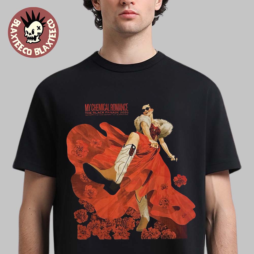 My Chemical Romance San Antonio TX 2026 Event Tee Live At Alamodome On September 12 2026 T-Shirt