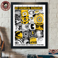 My Chemical Romance San Diego CA 2026 City Exclusive Merch Poster Live At Petco Park August 30 2026 SDCC Theme Home Decor Poster Canvas