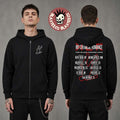 My Chemical Romance The Black Parade Tour 2026 North America Merch City Dates Zip Up Hoodie