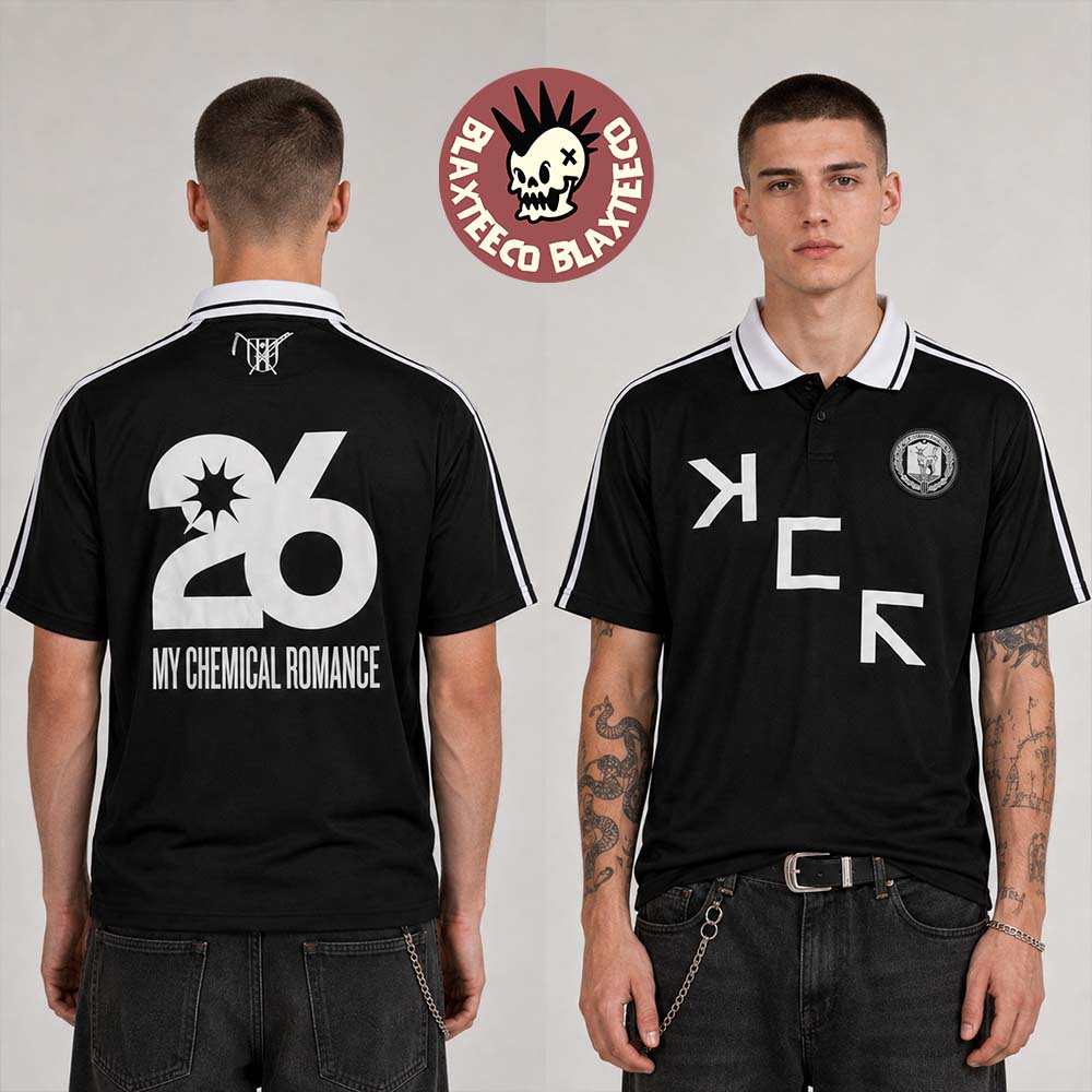 My Chemical Romance The Black Parade Tour 2026 North America Merch DRAAG Soccer Jersey