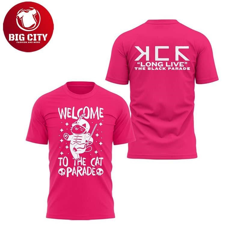 My Chemical Romance The Cat Parade 2026 Mexico Tour Two Sided Shirt Unisex
