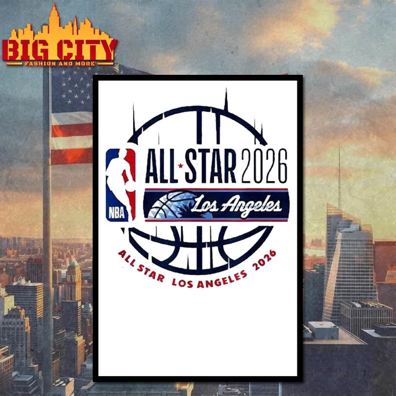 NBA Official All-Star Drip All Star Los Angeles 2026 Shirt Unisex