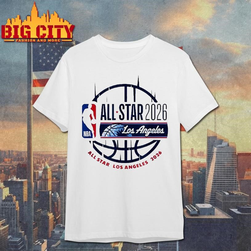 NBA Official All-Star Drip All Star Los Angeles 2026 Shirt Unisex