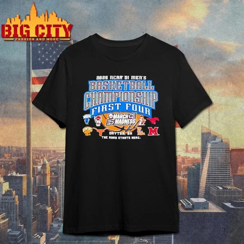 NCAA Division I Men’s 2026 March Madness First Four Dayton Shirt Unisex