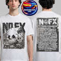 NOFX 40 Years Of Funkin’ Up Film Merch OG Film Skull Two Sided Shirt Unisex