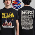 NOFX 40 Years Of Funkin’ Up Film Merch This Movie Sucks Two Sided SHirt Unisex
