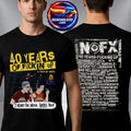 NOFX 40 Years of Fuckin’ Up A Film By NOFX This Movie Sucks Two Sided Shirt Unisex
