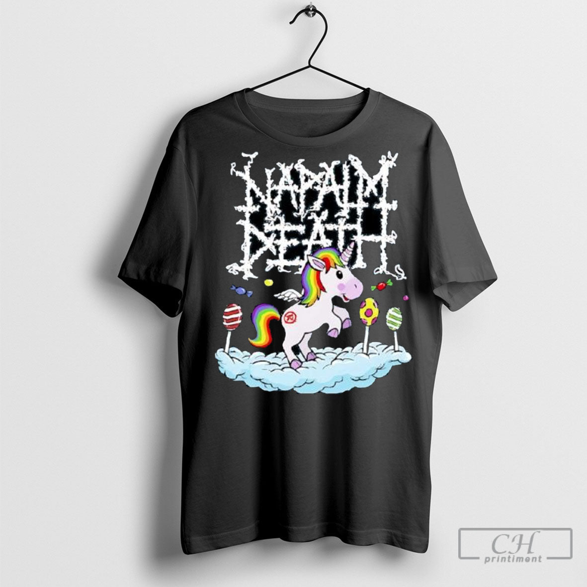 Napalm Death Unicorn Cute Shirts Unisex
