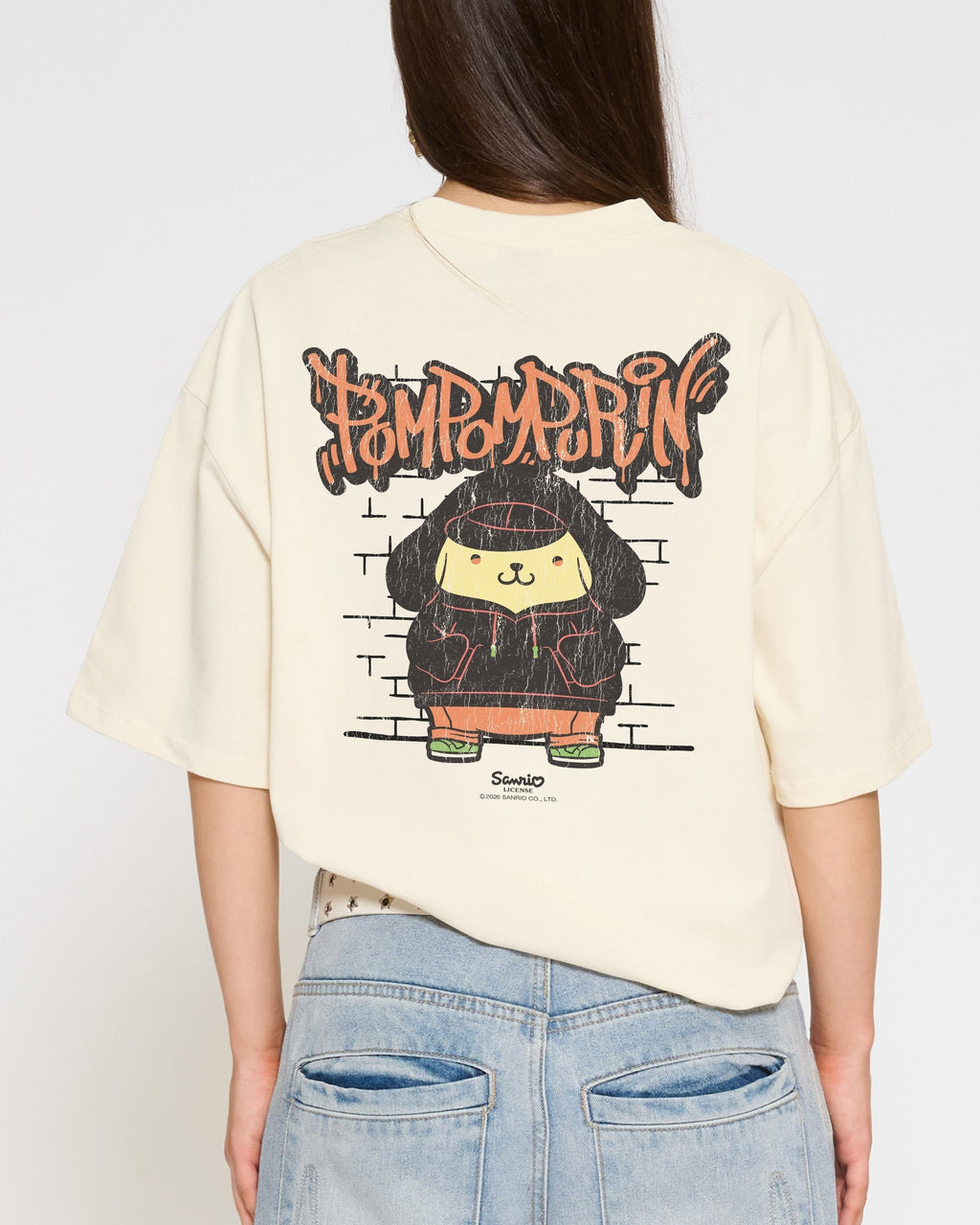 Pompompurin Street Oversized Tee Unisex
