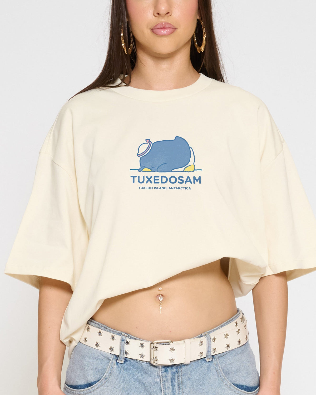 Tuxedosam Staying Cool Oversized Tee Unisex