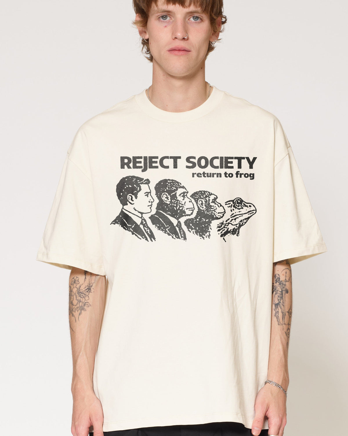 Reject Society Oversized Tee Unisex
