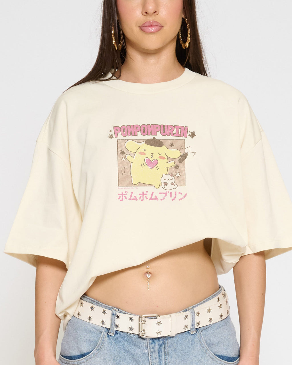 Pompompurin Kawaii Oversized Tee Unisex