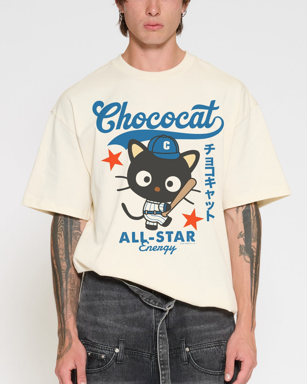Chococat Baseball Oversized Tee Unisex