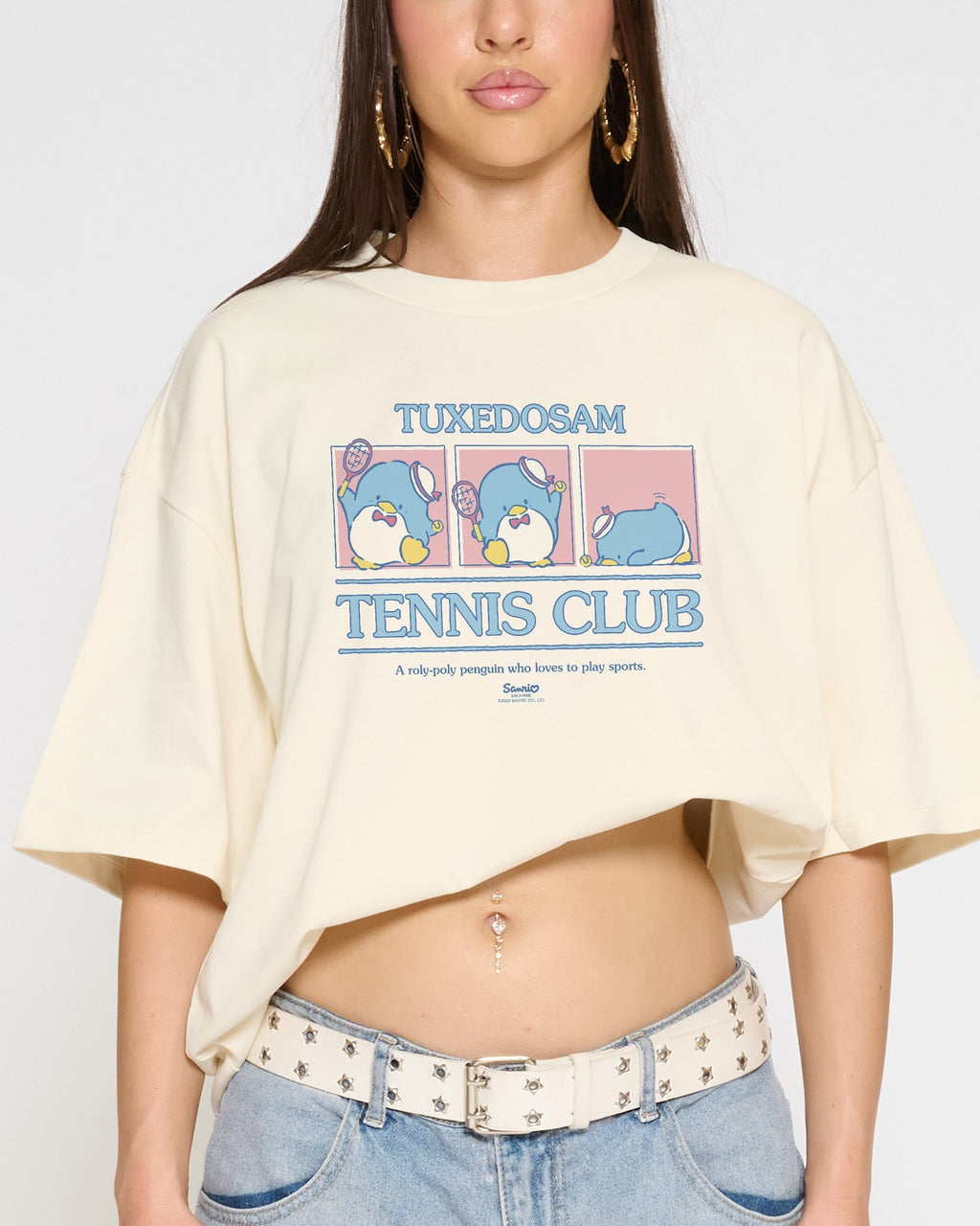 Tuxedo Sam Tennis Club Oversized Tee Unisex