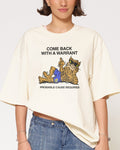 Come Back With A Warrant Oversized Tee Unisex