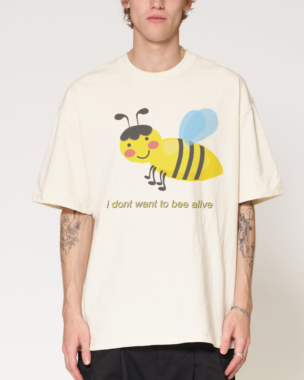 I Don't Want To Oversized Tee Unisex