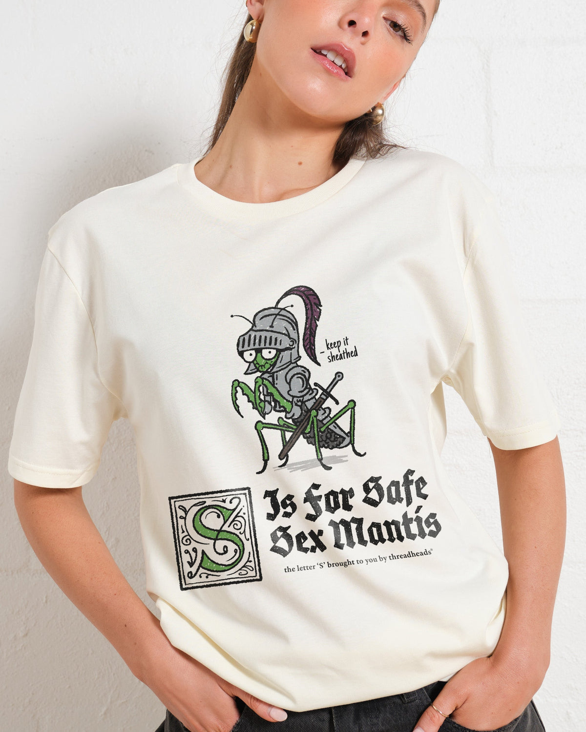 S is for Safe Sex Mantis Unisex