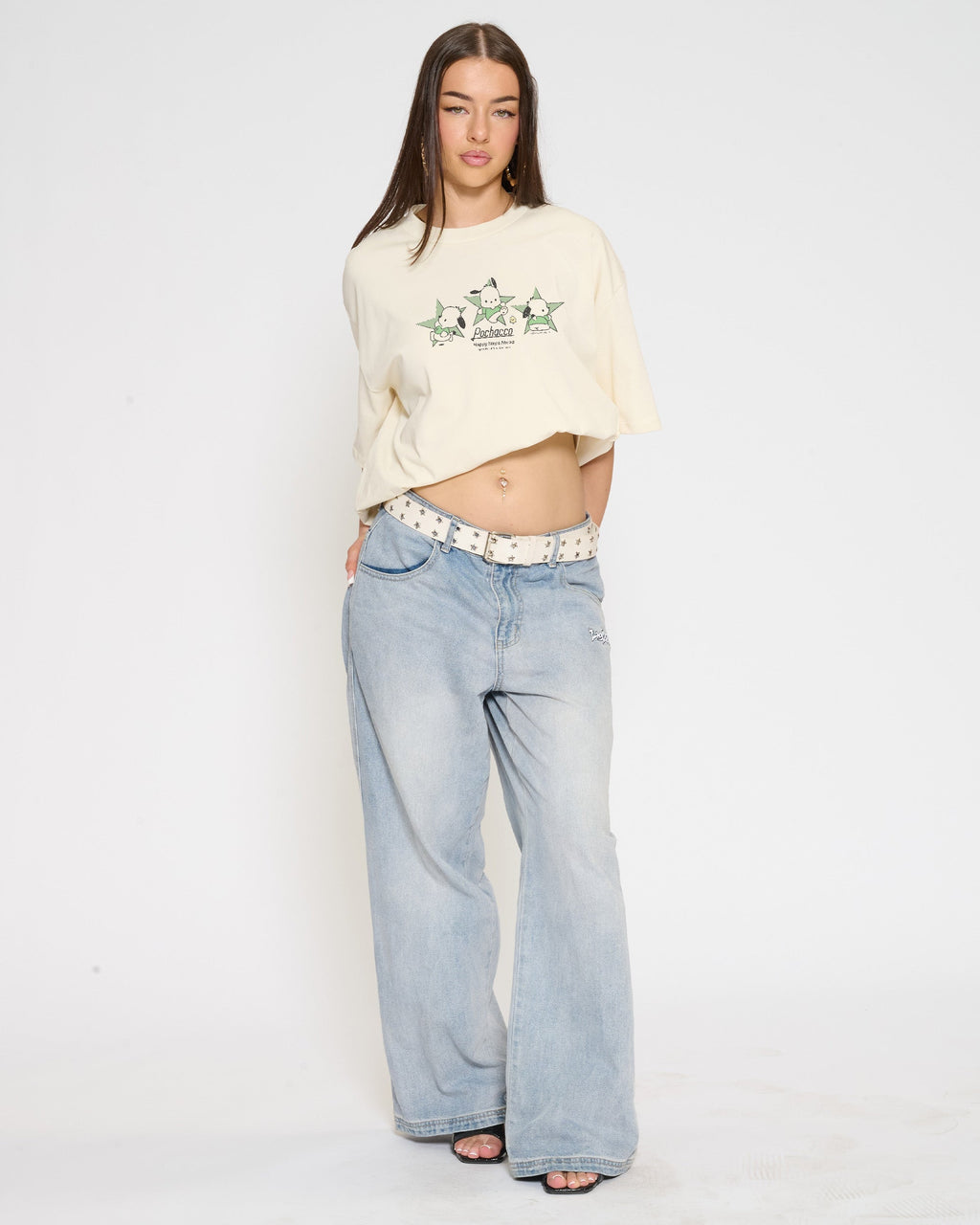 Pochacco Happy Steps Oversized Tee Unisex