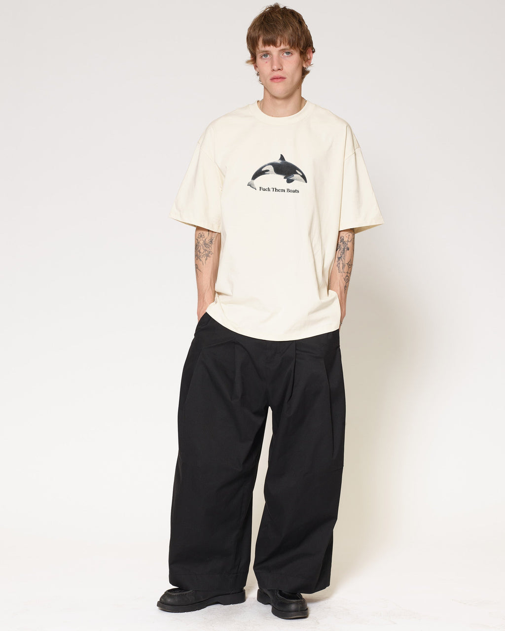 Fuck Them Boats Oversized Tee Unisex