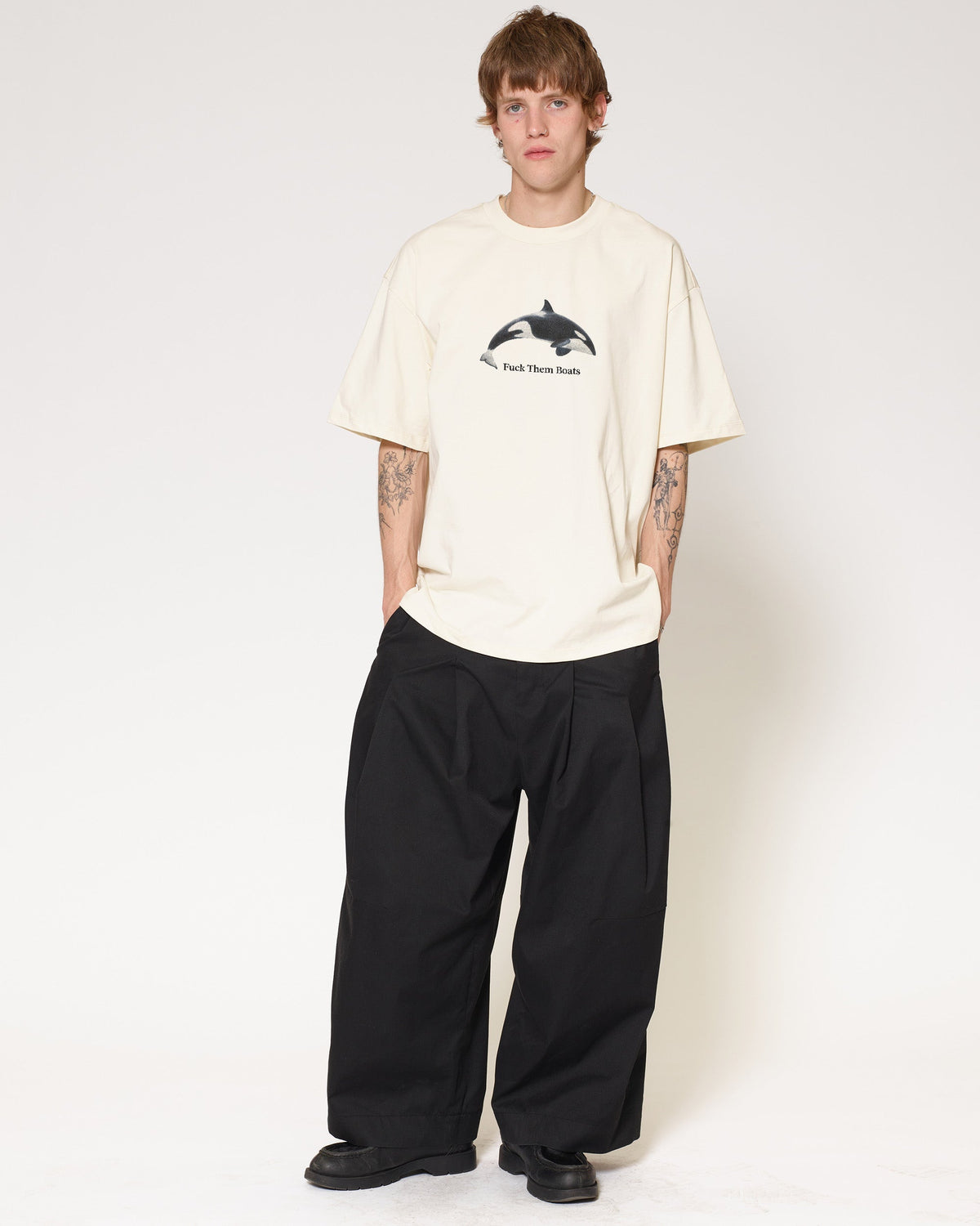 Fuck Them Boats Oversized Tee Unisex