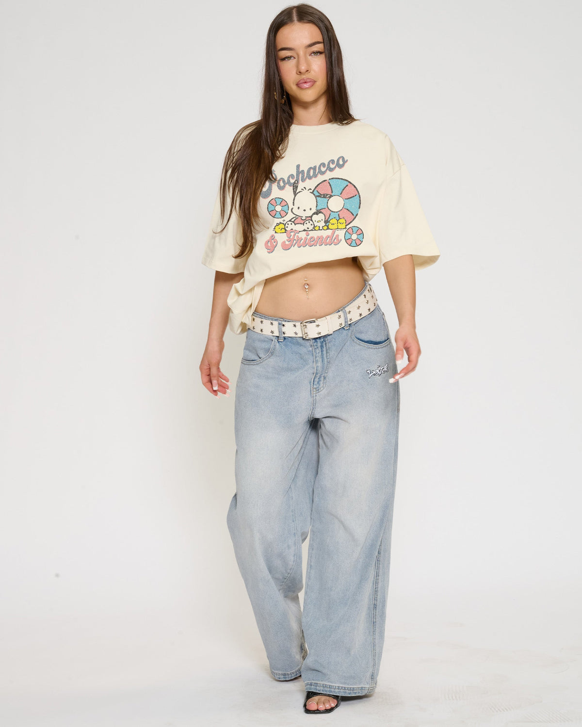 Pochacco Summer Oversized Tee Unisex