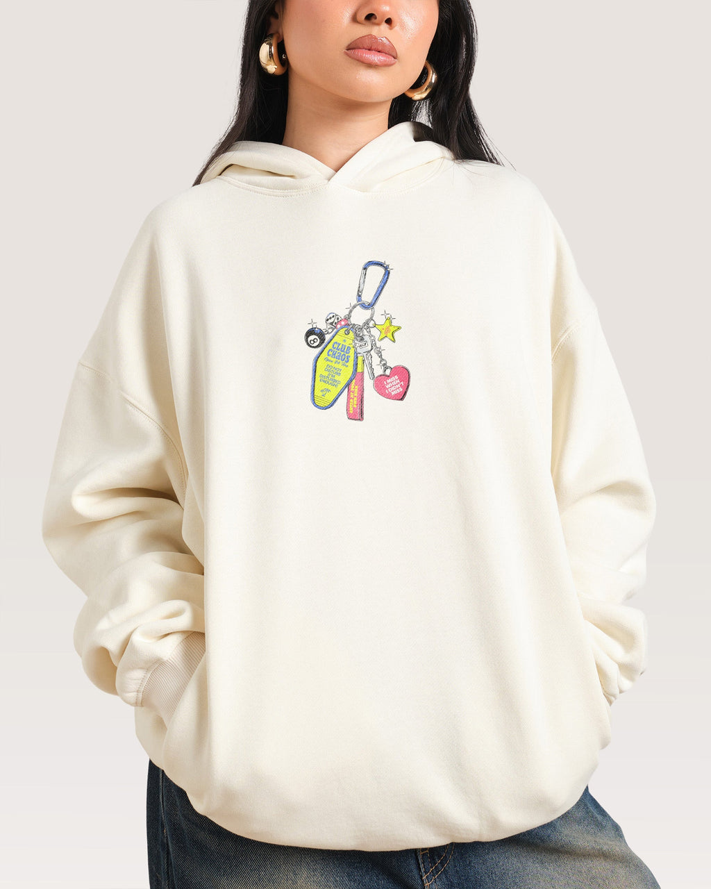 Club Chaos Key Chain Unisex