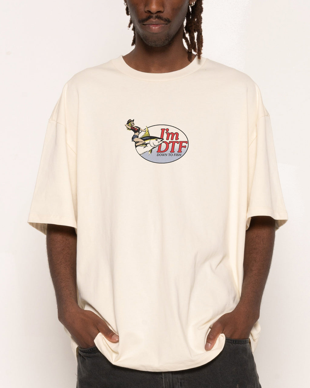 I'm DTF! Oversized Tee Unisex