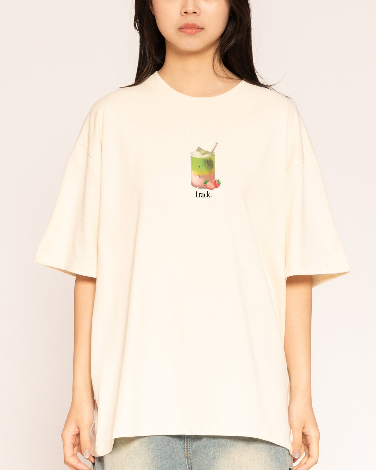 Matcha Crack Oversized Tee Unisex