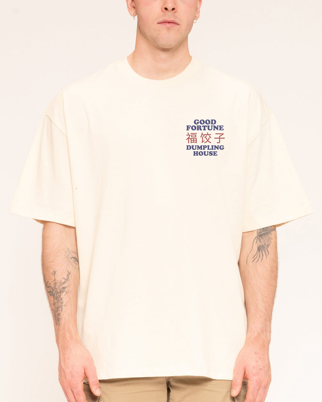 Good Fortune Dumplings Oversized Tee Unisex
