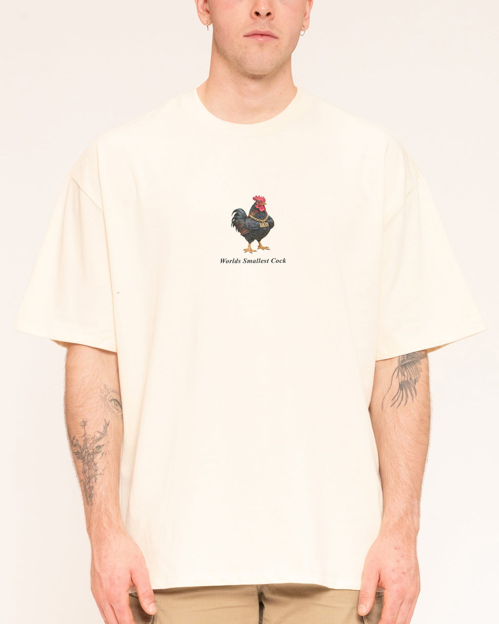Worlds Smallest Cock Oversized Tee Unisex