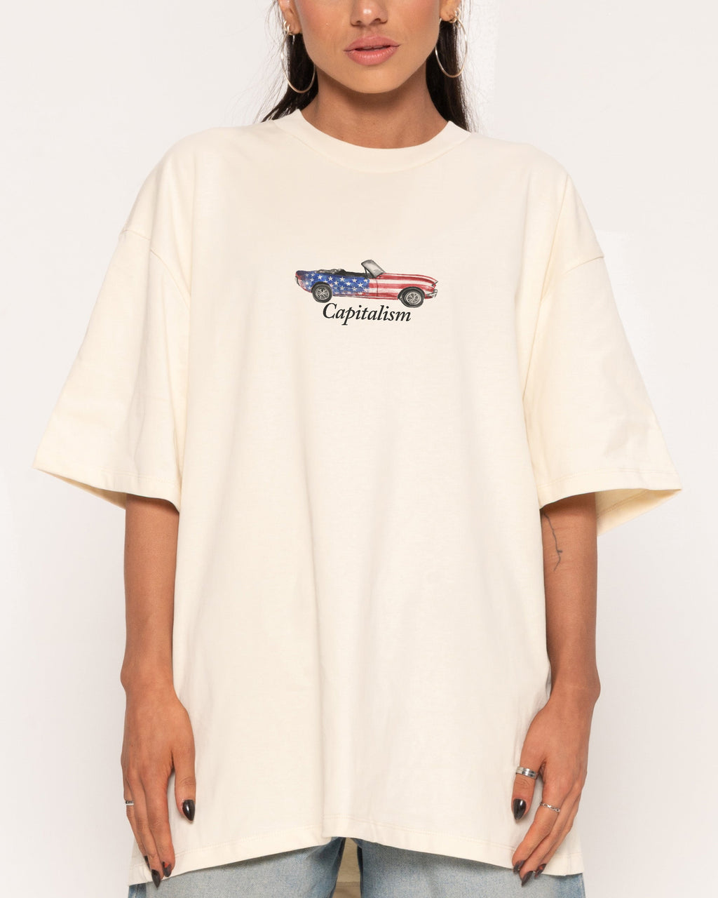 Capitalism Oversized Tee Unisex