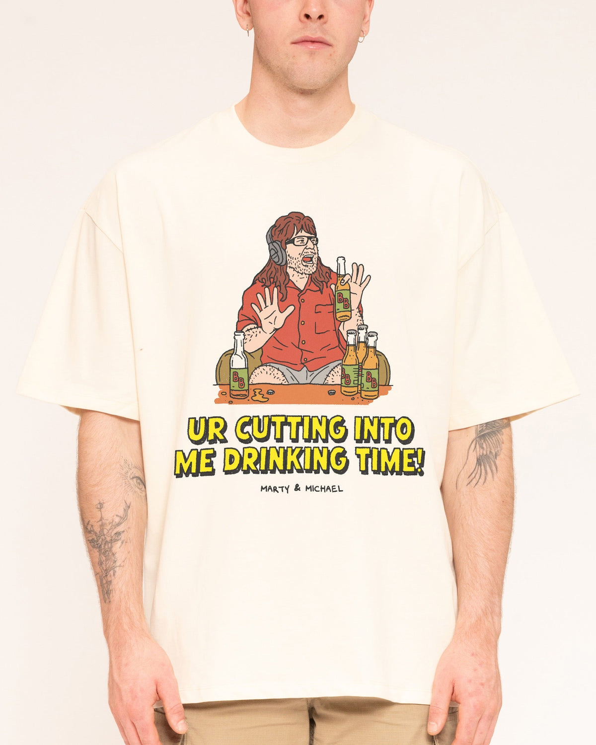 Drinking Time Oversized Tee Unisex