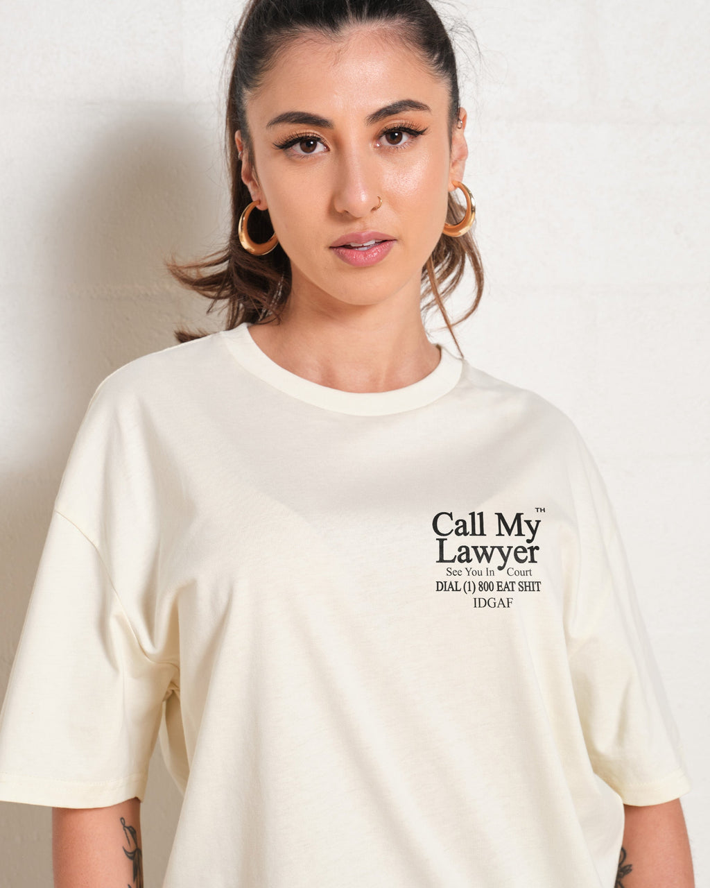 Call My Lawyer Oversized Tee Unisex