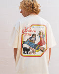 Let's Sacrifice Toby Front and Back Oversized Tee Unisex