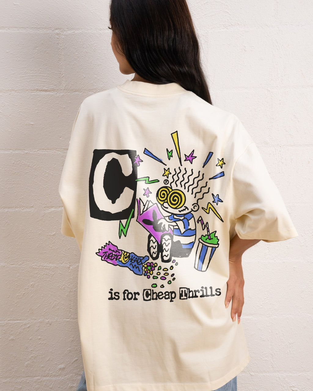 C is for Cheap Thrills Oversized Tee Unisex