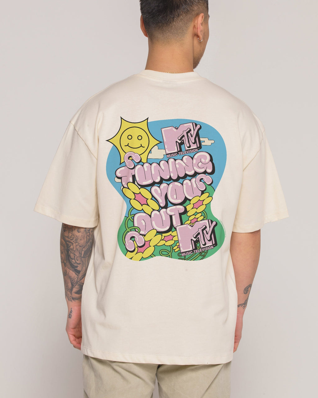 Tuning You Out Oversized Tee Unisex