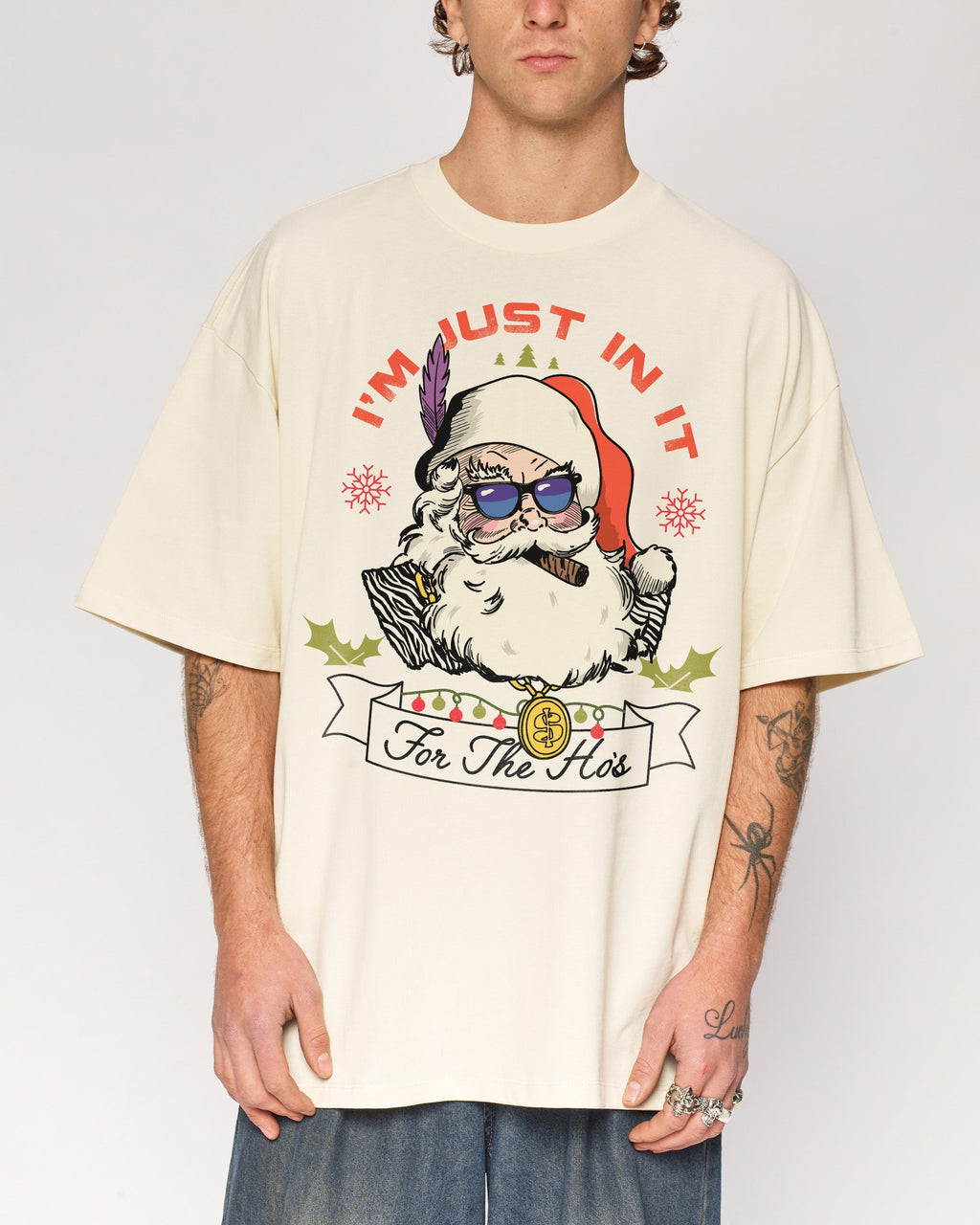 In It for the Ho's Oversized Tee Unisex