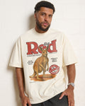 Big Red Outback Heavyweight Oversized Tee Unisex