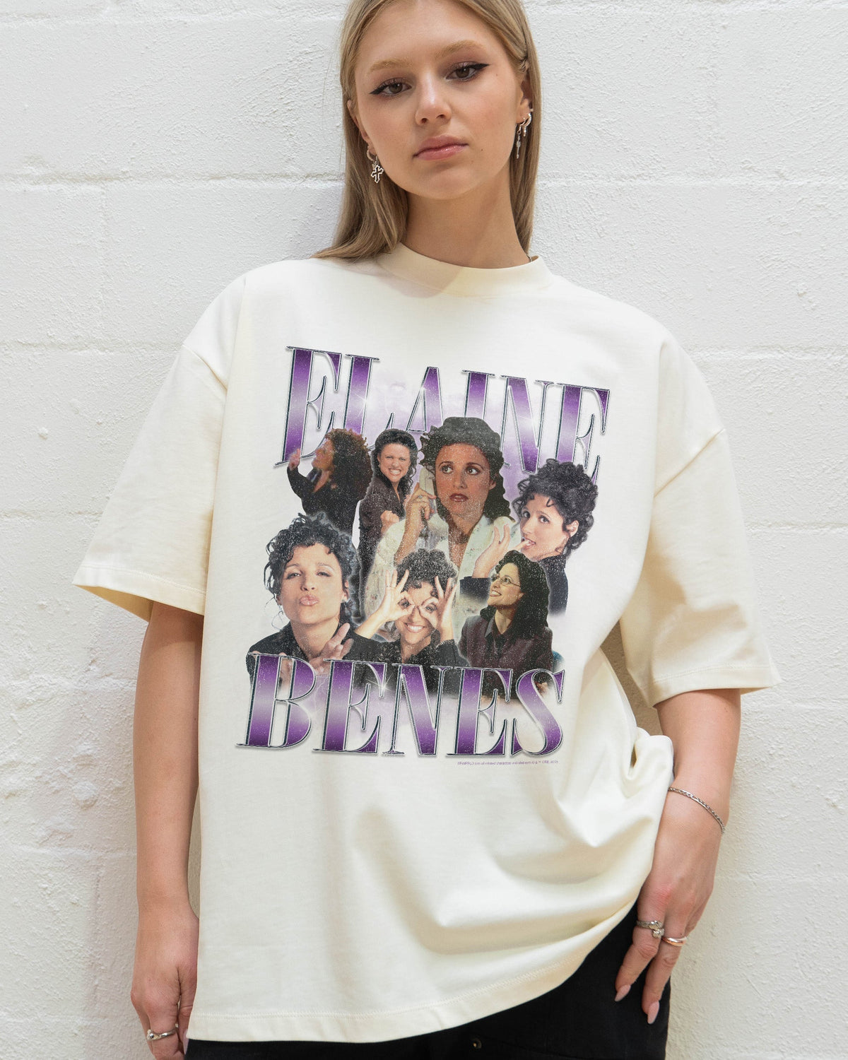 Vintage Elaine Oversized Tee Unisex